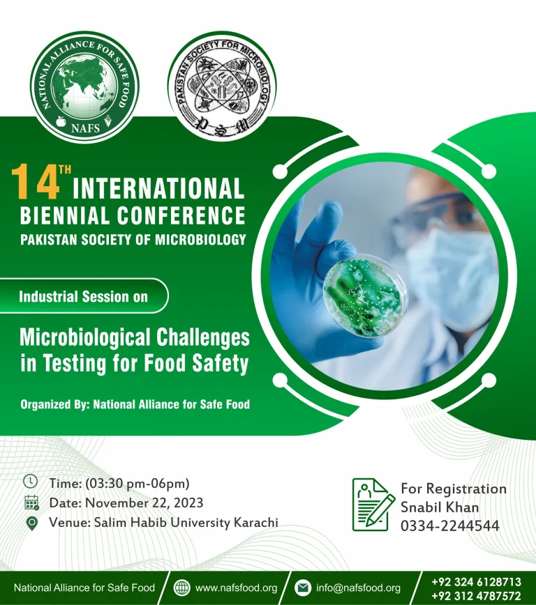 14th International Biennial Conference Pakistan Society for Microbiology (FIBC-PSM 2023).